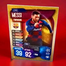 MATCH ATTAX 2019/20 Champions League Messi Centurian #305