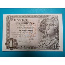 Espana Spain 1948 1 Peseta Banknote Reproduction - 4