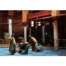Prayer_in_the_Mosque Poster Canvas Movie Film Print A0 A1 A2 A3 A4 A5 A6 Art Wal