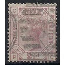 1876 SG141 2 1/2d Rosy-Mauve Plate 5 Good/Fine Used ..