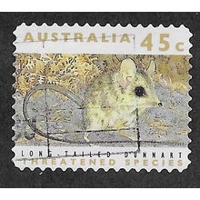 AUS 1992 45c (S/A) 'LONG TAILED DUNNART'(PHOS )(LITHO) FINE USED (EBID60-043)