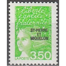 Saint-Pierre & Miquelon 1997 Michel 741 Neuf ** Cote (2007) 2.00 € Marianne