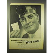 1945 Dixie Cups Ad - Greatest Little Cold-Stoppers