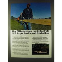 1979 St. Regis Lumber Ad - Two-By-Four Longer
