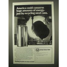 1979 United States Steel Ad - Conserve Energy