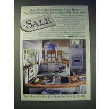 1989 Jenn-air Appliances Ad - Now Jenn-Air kitchens come with the one feature