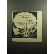 1951 Benson & Hedges Virginia Rounds cigarettes Ad - Maybe it's time