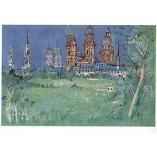 Dufy Munchen 1958 German Old Painting Postcard