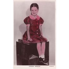 Virginia Weidler Child Film Star Picturegoer Real Photo Postcard