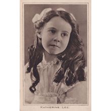 Katherine Lee Film Portrait Gallery Scottish Child Star Postcard