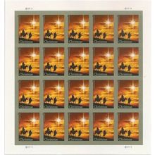 Christmas Holy Family Sheet of 20 Current Rate Postage Postage Stamps Scott 4813