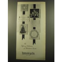 1959 Tiffany & Co. Christmas Cards Ad - The Tiffany Collection of Christmas