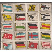 88 Reklamemarke Welt Flags Landesflagge Handelsflagge Kriegsflagge Nationalflagg