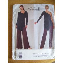 Vintage Vogue Designer Sewing Pattern 2064 by Donna Karan