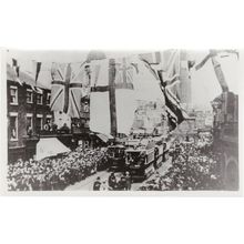 Hull Opening Day Antique Bus Tram Procession Old Photo