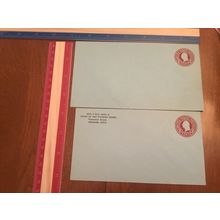 ICOLLECTZONE US Postal Stationary Entire U432i two sizes (G000-5