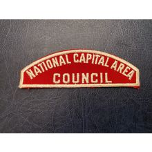 ICOLLECTZONE Boy Scout NCAC National Capital Red & White #1 (B000-54)