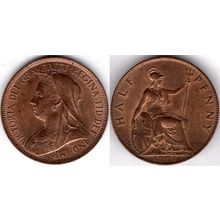 Great Britain. Victoria. Halfpenny 1901. dy22871