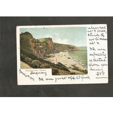 Postcard Devon Babbacombe Beach 1902 Early Card undivided back nice PM