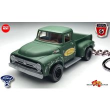 HTF KEYCHAIN 1956 GREEN FORD F/F100 PICKUP CUSTOM Ltd Ed.