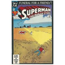 SUPERMAN : THE MAN OF STEEL # 21 FUNERAL FOR A FRIEND part 7 ( 1993 )