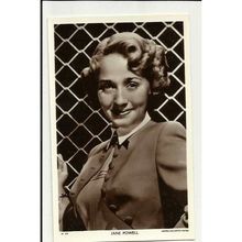 JANE POWELL "Picturegoer" Postcard W.838