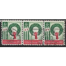 1962 Michel 834 - fine used (o) - strip of 3