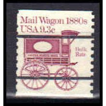 Used 1903a 9.3c Mail Wagon Fine PreCnx W0952