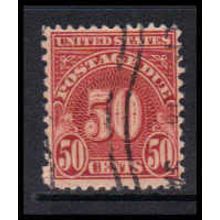 Used J86 50c Postage Due Barely Clears K1479