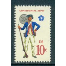 1565 10c Continental Army Fine MNH MA0597 (2)