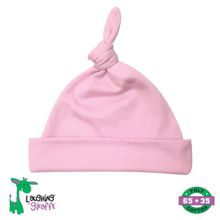 The Laughing Giraffe Baby Knotted Beanie Hat[ 0-6M Pink ]