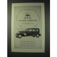 1931 REO Flying Cloud Car Ad - Five Passenger Sedan