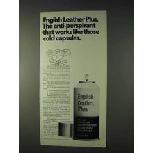 1971 English Leather Plus Anti-Perspirant Deodorant Ad