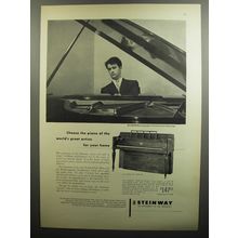 1952 Steinway Piano Advertisement - Photo of William Kapell by Adrian Siegel