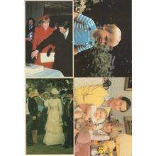 Charles & Diana Prince William at 2 Years Old 4x Postcard s