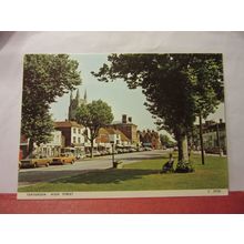 HIGH STREET, TENTERDEN, KENT unused vintage postcard by Judges C 3936 =