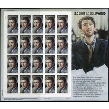 Jimmy Stewart Legends of Hollywood Sheet Of 20 Stamps 41 Cent Stamps Scott 4197