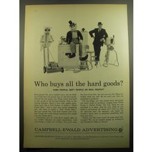 1960 Campbell-Ewald Advertising Ad - Who buys all the hard goods?