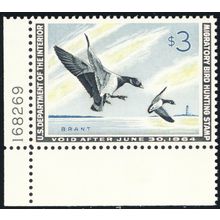 RW30, Mint NH XF/Superb $3 Duck Stamp - PSE Graded 95 * Stuart Katz