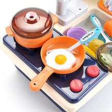 Cute Kitchen Sink Toys w/Cooking Stove Play Set