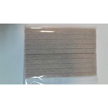 AUDIO CASSETTE TAPE REPAIR FELT PRESSURE PADS SELF ADHESIVE x 10 strips