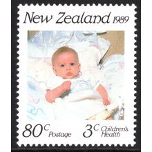 NEW ZEALAND 1989: HEALTH SEMI-POSTAL - 80c + 3c MNH (G2)