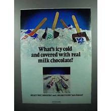 1978 Mars Chocolate Ad, Snickers Milky Way 3 Musketeers