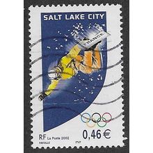 FRA 2002 46c 'WINTER OLYMPICS' FINE USED (EBID55-951)