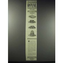 1914 Royal Baking Powder Ad - Foods