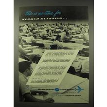 1956 Republic Aviation Ad - No Time for Second Guessing