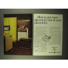 1975 General Electric Ad - Get More Electricity Out