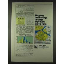 1978 General Motors Ad - Fuel Savings Traffic Flow