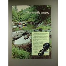 1983 Mercury Outboard Motor Ad - The Possible Dream