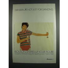 1984 Danskin Blouson Leotard Ad - Not Just Dancing